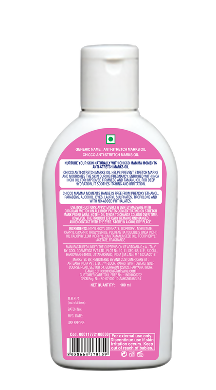 Mamma Moments Anti-Stretch Marks Oil 100ml image number 3